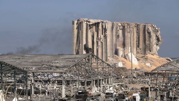 Разрушенный порт города Бейрут - 俄罗斯卫星通讯社