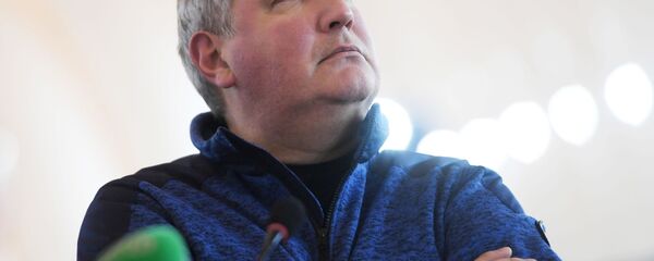 Генеральный директор госкорпорации Роскосмос Дмитрий Рогозин - 俄罗斯卫星通讯社