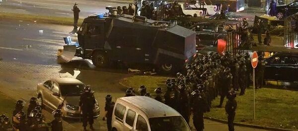 Протесты в Минске. 10.08.2020 - 俄罗斯卫星通讯社