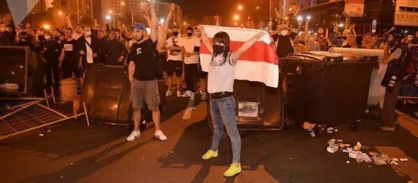 Протесты в Минске.10.08.2020 Протесты в Минске.10.08.2020 - 俄罗斯卫星通讯社