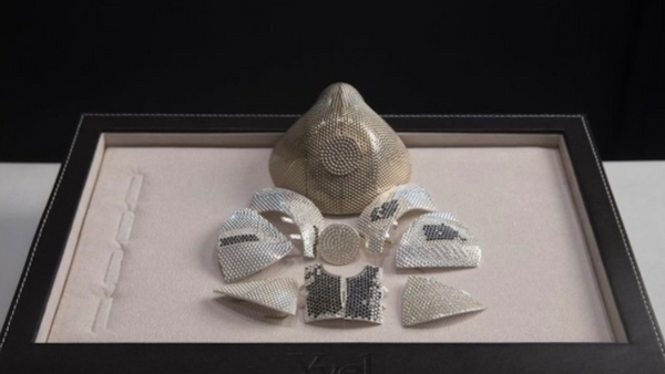 以色列珠寶商打造世界最貴白金鑲鑽醫用口罩 - 俄羅斯衛星通訊社