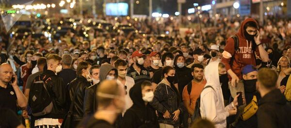 Протесты в Белоруссии - 俄罗斯卫星通讯社