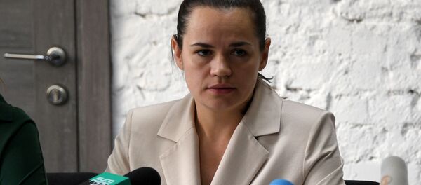 Кандидат в президенты Белоруссии Светлана Тихановская Кандидат в президенты Белоруссии Светлана Тихановская - 俄羅斯衛星通訊社