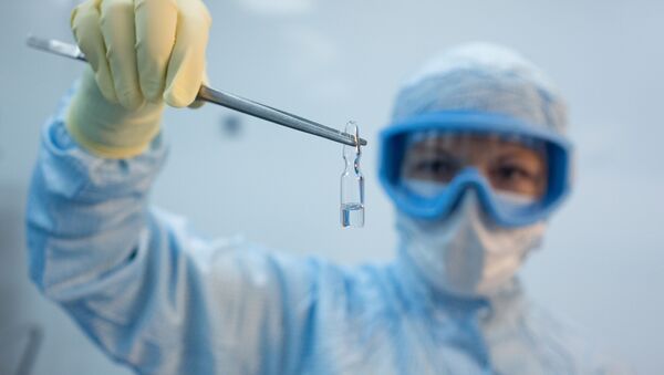 Производство вакцины от COVID-19 на фармацевтическом заводе Биннофарм - 俄罗斯卫星通讯社