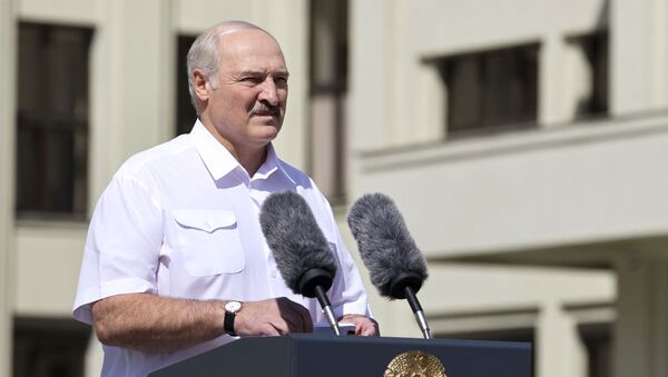 Belarusian President Alexander Lukashenko - 俄罗斯卫星通讯社
