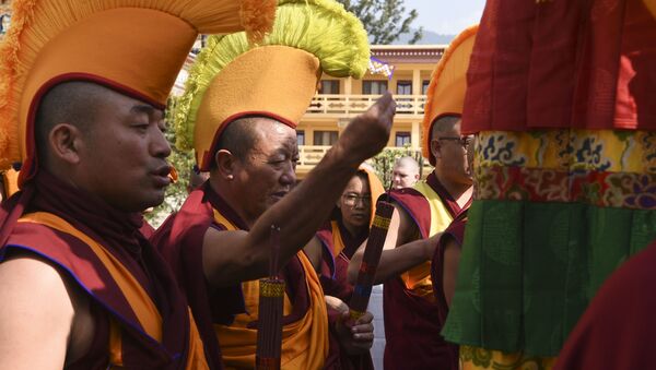 Тибетские буддисты - 俄罗斯卫星通讯社