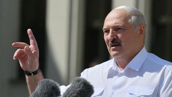 Президент Белоруссии Александр Лукашенко  - 俄羅斯衛星通訊社