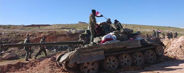 Сирийская армия - 俄罗斯卫星通讯社