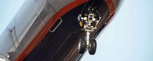 Шасси пассажирского самолета Airbus A330-343X авиакомпании Аэрофлот  - 俄罗斯卫星通讯社