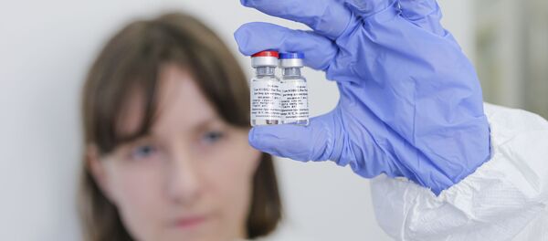 Производство вакцины от COVID-19 в Национальном исследовательском центре эпидемиологии и микробиологии имени Н. Ф. Гамалеи - 俄罗斯卫星通讯社