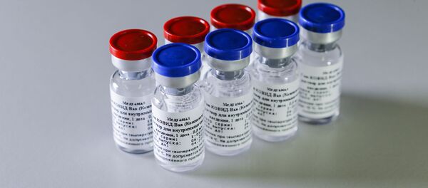 Производство вакцины от COVID-19 в Национальном исследовательском центре эпидемиологии и микробиологии имени Н. Ф. Гамалеи - 俄罗斯卫星通讯社