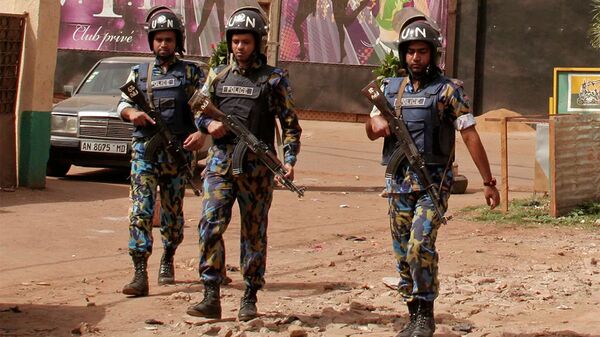 Сотрудники полиции Мали - 俄罗斯卫星通讯社