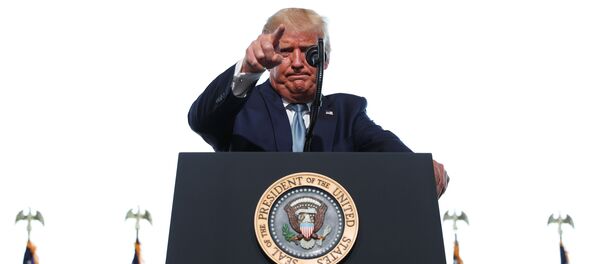 Выступпление Дональда Трампа в рамках предвыборной кампании - 俄罗斯卫星通讯社