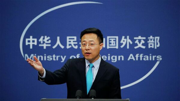  中国外交部发言人赵立坚 - 俄罗斯卫星通讯社