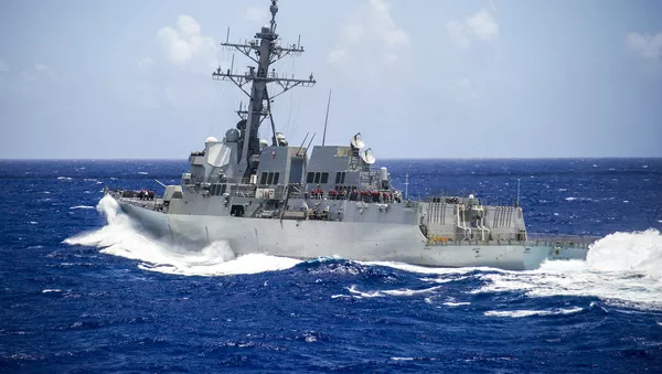 Американский эскадренный миноносец USS Mustin (DDG-89) - 俄羅斯衛星通訊社