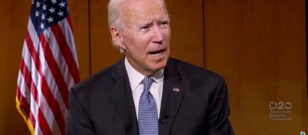 Кандидат в президенты США от демократов Джо Байден - 俄罗斯卫星通讯社