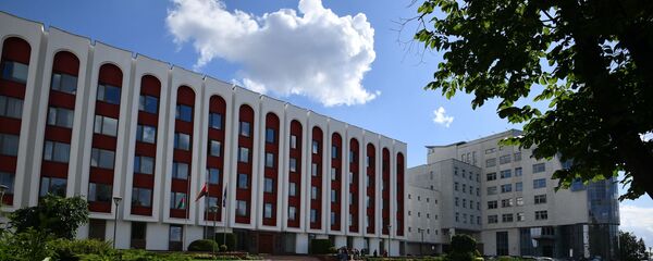 Здание МИД Белоруссии в Минске - 俄罗斯卫星通讯社