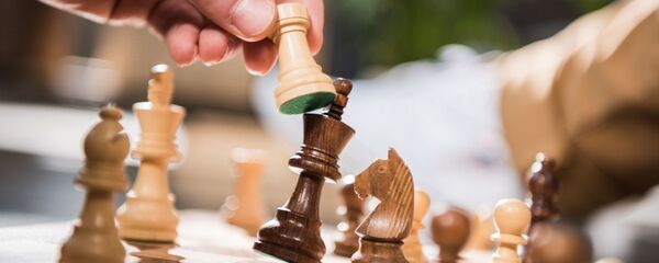 Игра в шахматы Игра в шахматы - 俄罗斯卫星通讯社