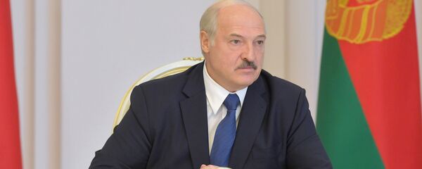 Президент Белоруссии Александр Лукашенко во время выступления в Совете безопасности в Минске - 俄羅斯衛星通訊社