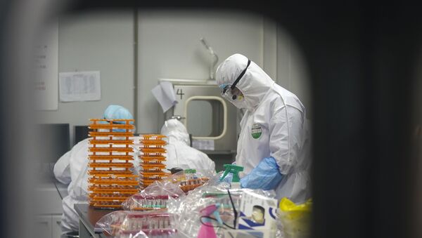 coronavirus detection lab in Wuhan  - 俄羅斯衛星通訊社
