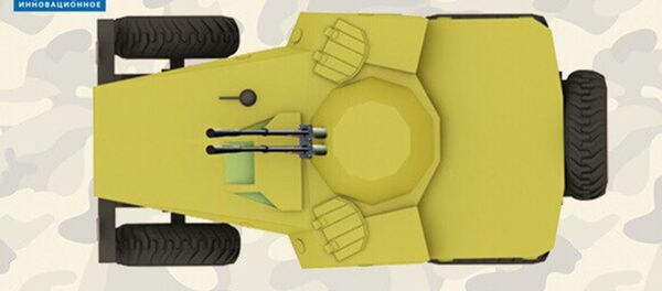 БШМ «SARANCHA» с 2-мя пулеметами «Корд», кал. 12,7 мм - 俄罗斯卫星通讯社