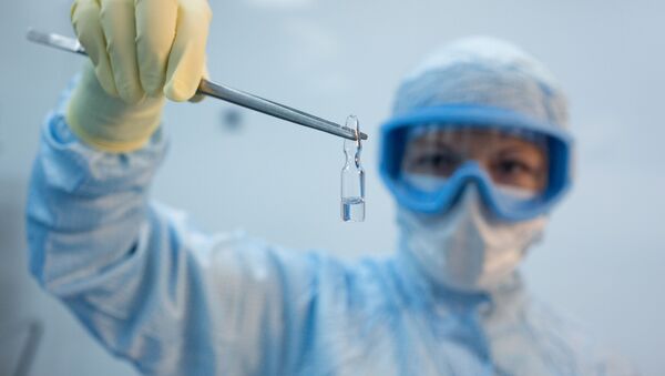 Производство вакцины от COVID-19 на фармацевтическом заводе Биннофарм  - 俄羅斯衛星通訊社