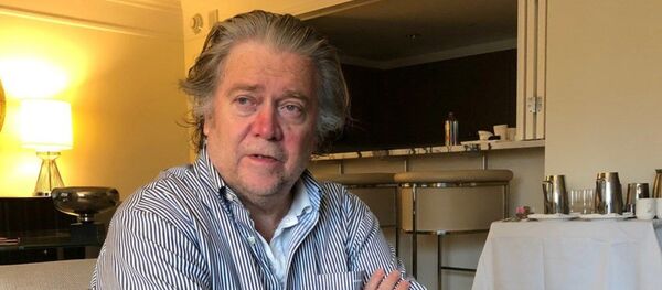 特朗普前顾问班农在美国被捕 - 俄罗斯卫星通讯社