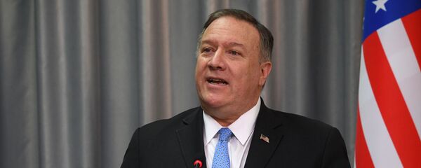 Госсекретарь США Майк Помпео  - 俄罗斯卫星通讯社