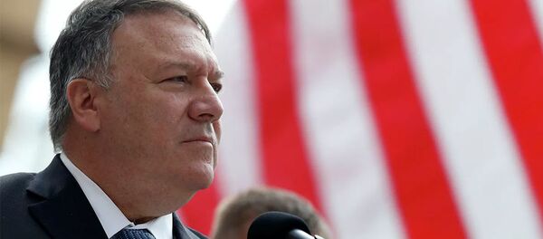 Госсекретарь США Майк Помпео Госсекретарь США Майк Помпео - 俄罗斯卫星通讯社