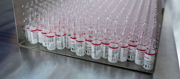 Производство вакцины от COVID-19 на фармацевтическом заводе Биннофарм  - 俄罗斯卫星通讯社