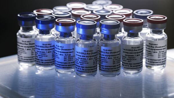  Вакцина против новой коронавирусной инфекции впервые в мире зарегистрирована в России 11 августа.  - 俄罗斯卫星通讯社