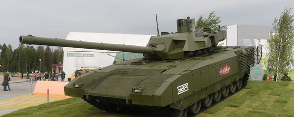 Танк Т-14 Армата на выставке «Армия России – завтра» - 俄羅斯衛星通訊社