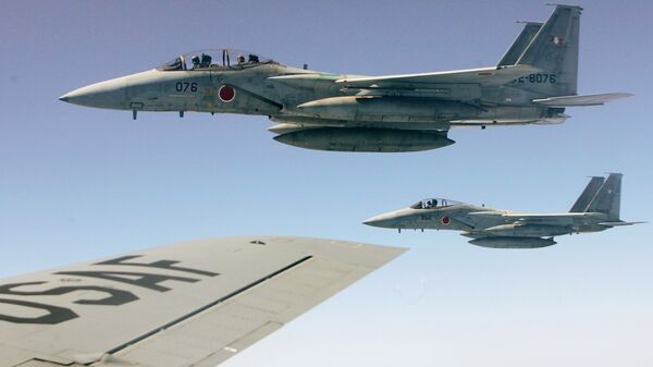 日本自卫队的F15战斗机 - 俄罗斯卫星通讯社