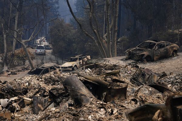 一片焦土：加州火灾后的惨状 - 俄罗斯卫星通讯社