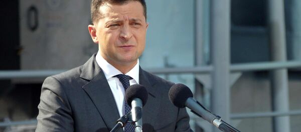 Президент Украины Владимир Зеленский - 俄罗斯卫星通讯社