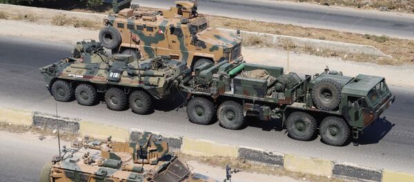 Российско-турецкий патруль в Идлибе - 俄羅斯衛星通訊社