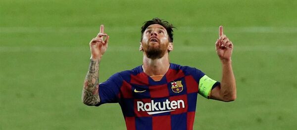 Нападающий Барселоны Лионель Месси - 俄罗斯卫星通讯社