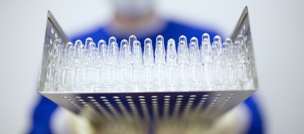  Производство вакцины от COVID-19 на фармацевтическом заводе Биннофарм - 俄罗斯卫星通讯社