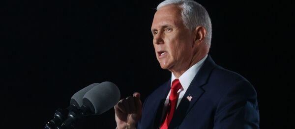 Вице-президент США Майк Пенс на съезде Республиканской партии - 俄罗斯卫星通讯社