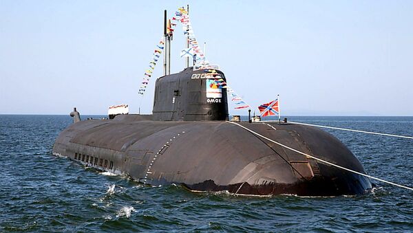 Многоцелевая атомная подводная лодка (крейсер) с управляемым ракетным вооружением К-186 «Омск» - 俄罗斯卫星通讯社