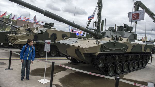 Легкий плавающий танк Спрут-СДМ1 - 俄罗斯卫星通讯社