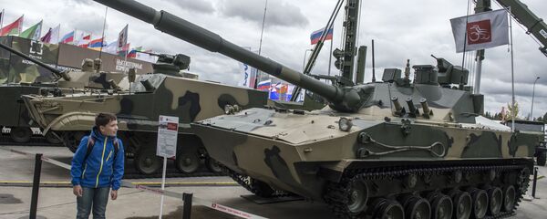 Легкий плавающий танк Спрут-СДМ1 - 俄羅斯衛星通訊社