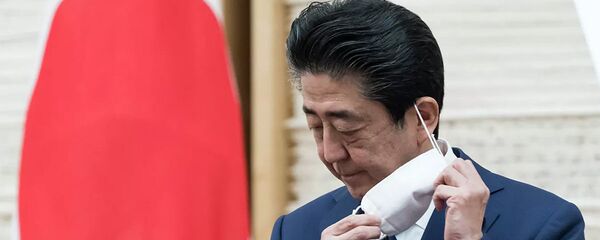 Премьер-министр Японии Синдзо Абэ Премьер-министр Японии Синдзо Абэ - 俄罗斯卫星通讯社