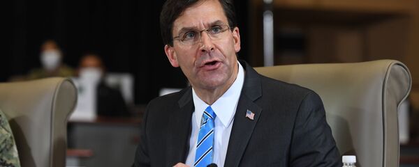 Глава Пентагона Марк Эспер - 俄罗斯卫星通讯社