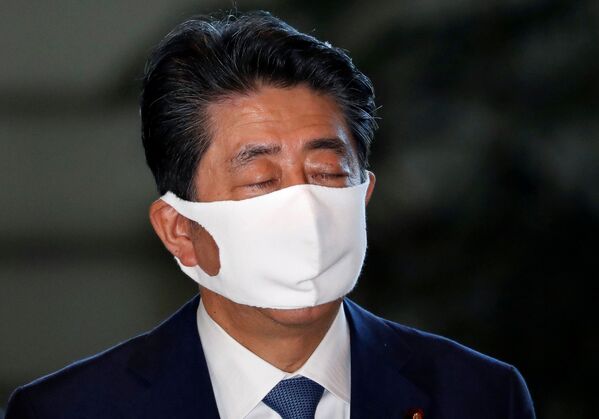 Премьер-министр Японии Синдзо Абэ - 俄罗斯卫星通讯社