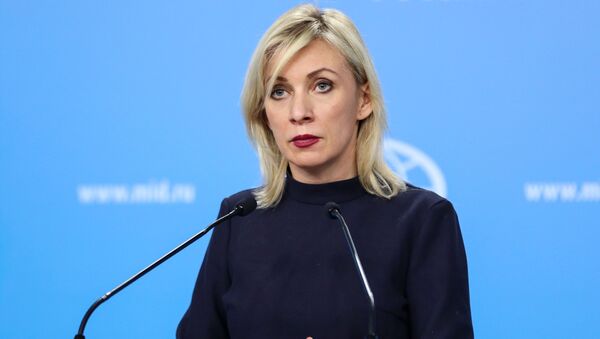 Официальный представитель Министерства иностранных дел России Мария Захарова - 俄罗斯卫星通讯社
