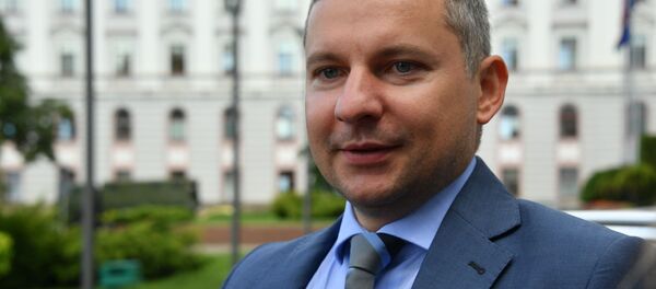 Официальный представитель МИД Белоруссии Анатолий Глаз Официальный представитель МИД Белоруссии Анатолий Глаз - 俄罗斯卫星通讯社