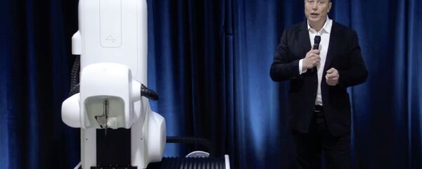 馬斯克展示一頭帶大腦植入物的豬 - 俄羅斯衛星通訊社