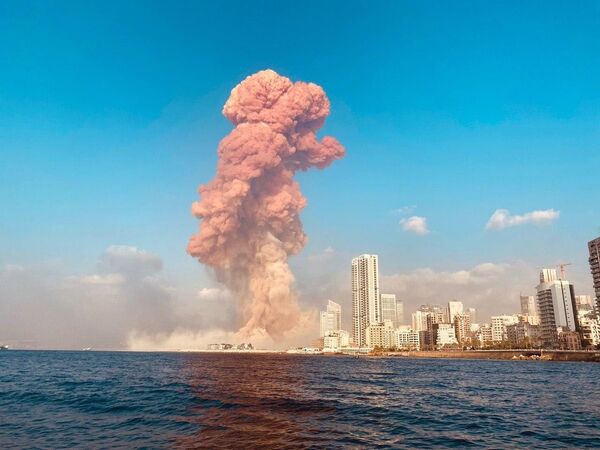 Взрыв в Бейруте - 俄罗斯卫星通讯社