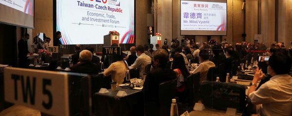 Визит представителей Чехии в Тайвань. 31 августа 2020 - 俄罗斯卫星通讯社